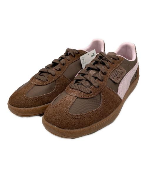 PUMA（プーマ）PUMA (プーマ) スニーカー ブラウン×ピンク サイズ:28 未使用品の古着・服飾アイテム