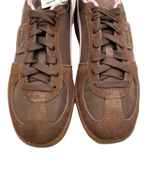 PUMA（プーマ）PUMA (プーマ) スニーカー ブラウン×ピンク サイズ:28 未使用品の古着・服飾アイテム