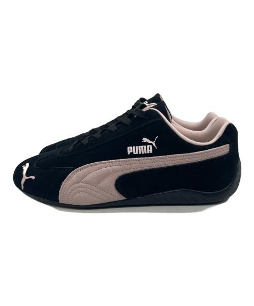 PUMA（プーマ）PUMA (プーマ) スニーカー ブラック×ピンク サイズ:28の古着・服飾アイテム