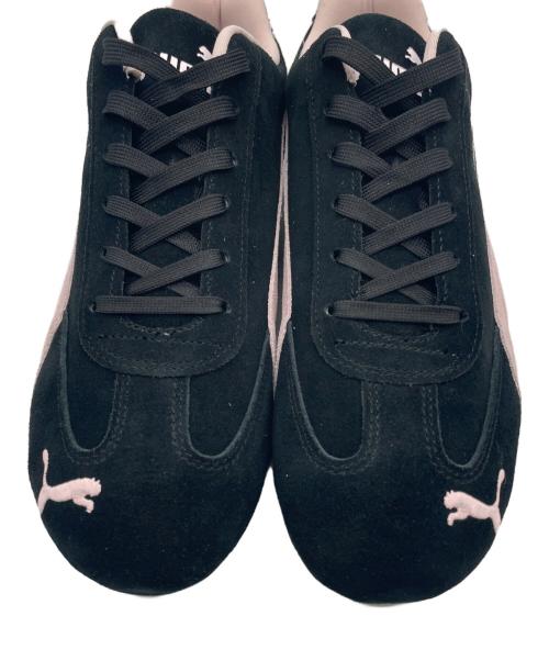 PUMA（プーマ）PUMA (プーマ) スニーカー ブラック×ピンク サイズ:28の古着・服飾アイテム