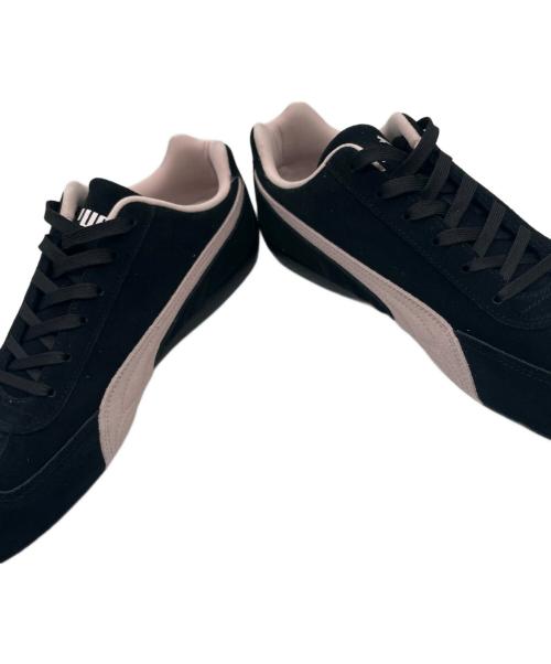 PUMA（プーマ）PUMA (プーマ) スニーカー ブラック×ピンク サイズ:28の古着・服飾アイテム