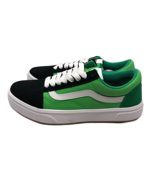 MIN-NANO × Vans New Jazz（ミンナノ × バンズ ニュージャズ）MIN-NANO × Vans New Jazz (ミンナノ × バンズ ニュージャズ) スニーカー グリーン サイズ:27.5の古着・服飾アイテム