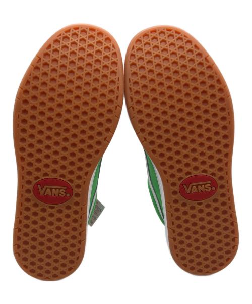 MIN-NANO × Vans New Jazz（ミンナノ × バンズ ニュージャズ）MIN-NANO × Vans New Jazz (ミンナノ × バンズ ニュージャズ) スニーカー グリーン サイズ:27.5の古着・服飾アイテム