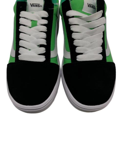 MIN-NANO × Vans New Jazz（ミンナノ × バンズ ニュージャズ）MIN-NANO × Vans New Jazz (ミンナノ × バンズ ニュージャズ) スニーカー グリーン サイズ:27.5の古着・服飾アイテム
