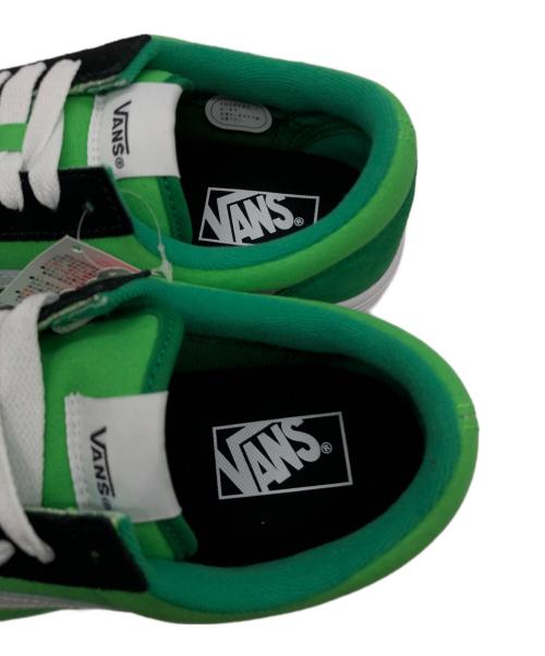 MIN-NANO × Vans New Jazz（ミンナノ × バンズ ニュージャズ）MIN-NANO × Vans New Jazz (ミンナノ × バンズ ニュージャズ) スニーカー グリーン サイズ:27.5の古着・服飾アイテム
