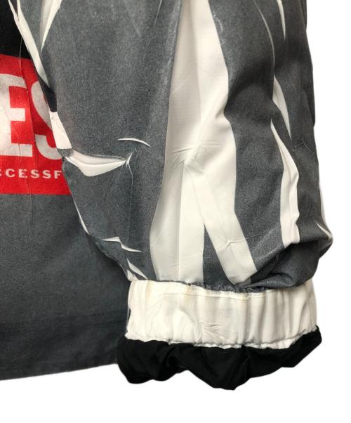 DIESEL（ディーゼル）DIESEL (ディーゼル) 中綿ジャケット ライトグレー サイズ:48の古着・服飾アイテム