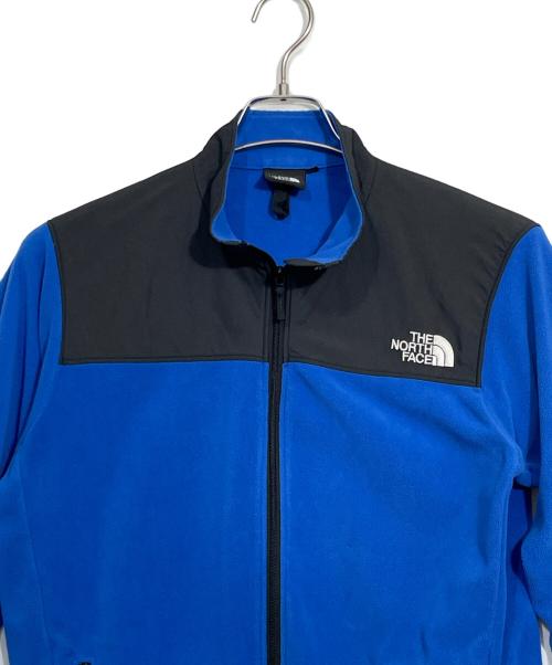 THE NORTH FACE（ザ ノース フェイス）THE NORTH FACE (ザ ノース フェイス) フリースジャケット ブラック×ブルー サイズ:Mの古着・服飾アイテム