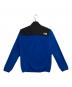 THE NORTH FACE (ザ ノース フェイス) フリースジャケット ブラック×ブルー サイズ:M：3980円