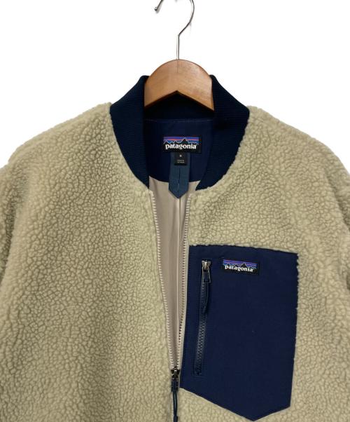 Patagonia（パタゴニア）Patagonia (パタゴニア) Retro-X Bomber Jacket ベージュ サイズ:Mの古着・服飾アイテム