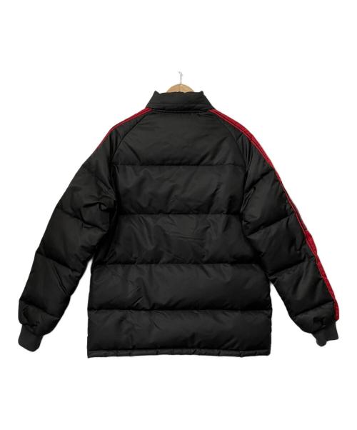 EVISU（エヴィス）EVISU (エビス) ダウンジャケット ブラック×レッド サイズ:42の古着・服飾アイテム