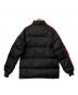 EVISU (エビス) ダウンジャケット ブラック×レッド サイズ:42：11000円