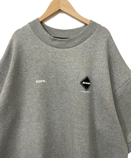 F.C.R.B.（エフシーレアルブリストル）F.C.R.B. (エフシーレアルブリストル) 半袖カットソー グレー サイズ:XLの古着・服飾アイテム