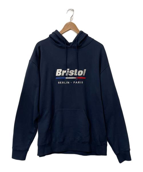 F.C.R.B.（エフシーレアルブリストル）F.C.R.B. (エフシーレアルブリストル) プルオーバーパーカー ネイビー サイズ:XLの古着・服飾アイテム