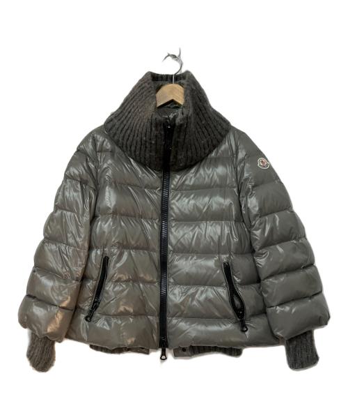 MONCLER（モンクレール）MONCLER (モンクレール) ダウンジャケット グレー サイズ:2の古着・服飾アイテム