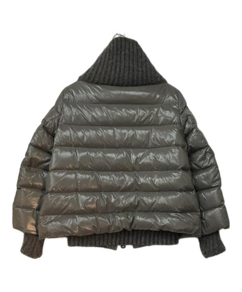 MONCLER（モンクレール）MONCLER (モンクレール) ダウンジャケット グレー サイズ:2の古着・服飾アイテム