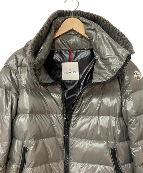 MONCLER（モンクレール）MONCLER (モンクレール) ダウンジャケット グレー サイズ:2の古着・服飾アイテム