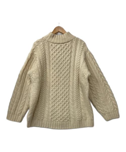 L.L.Bean（エルエルビーン）L.L.Bean (エルエルビーン) フィッシャーマンセーター ホワイト サイズ:XLの古着・服飾アイテム