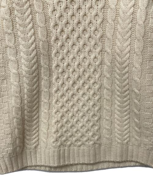 L.L.Bean（エルエルビーン）L.L.Bean (エルエルビーン) フィッシャーマンセーター ホワイト サイズ:XLの古着・服飾アイテム