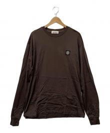 STONE ISLAND（ストーンアイランド）の古着「ロングスリーブTシャツ」｜ブラウン