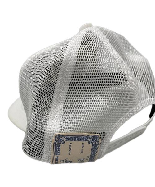 THE H.W.DOG&CO（ザエイチダブリュードッグアンドコー）THE H.W.DOG&CO (ザ エイチダブリュウ ドッグアンドコー) メッシュキャップ ホワイトの古着・服飾アイテム