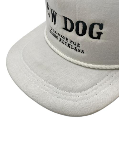 THE H.W.DOG&CO（ザエイチダブリュードッグアンドコー）THE H.W.DOG&CO (ザ エイチダブリュウ ドッグアンドコー) メッシュキャップ ホワイトの古着・服飾アイテム