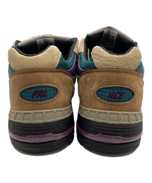 PALACE（パレス）PALACE (パレス) NEW BALANCE (ニューバランス) M991PAL グリーン×パープル サイズ:UK9の古着・服飾アイテム