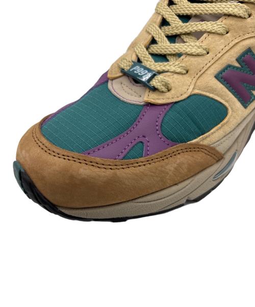PALACE（パレス）PALACE (パレス) NEW BALANCE (ニューバランス) M991PAL グリーン×パープル サイズ:UK9の古着・服飾アイテム