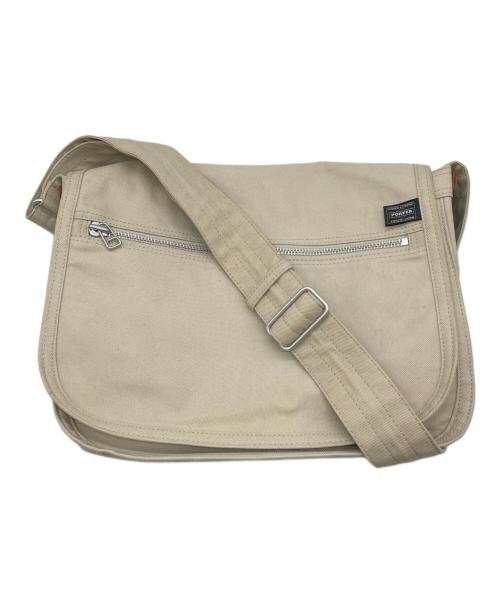 PORTER（ポーター）PORTER (ポーター) ショルダーバッグ アイボリーの古着・服飾アイテム