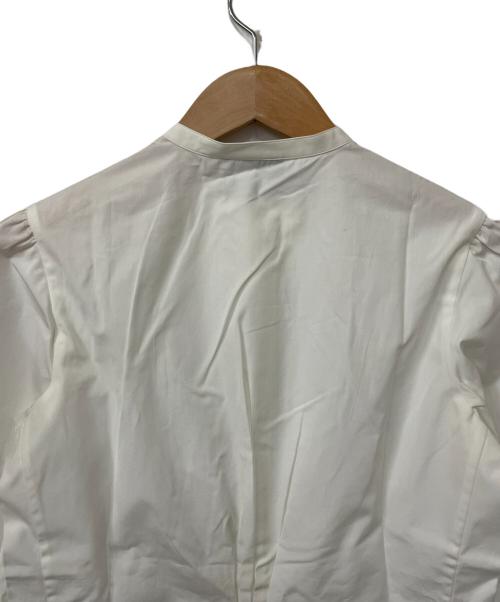 ASPESI（アスペジ）ASPESI (アスペジ) ノーカラーシャツ ホワイト サイズ:SIZE 38の古着・服飾アイテム