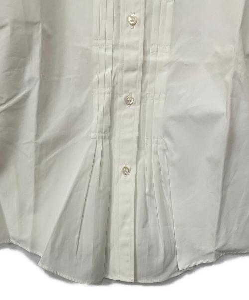 ASPESI（アスペジ）ASPESI (アスペジ) ノーカラーシャツ ホワイト サイズ:SIZE 38の古着・服飾アイテム