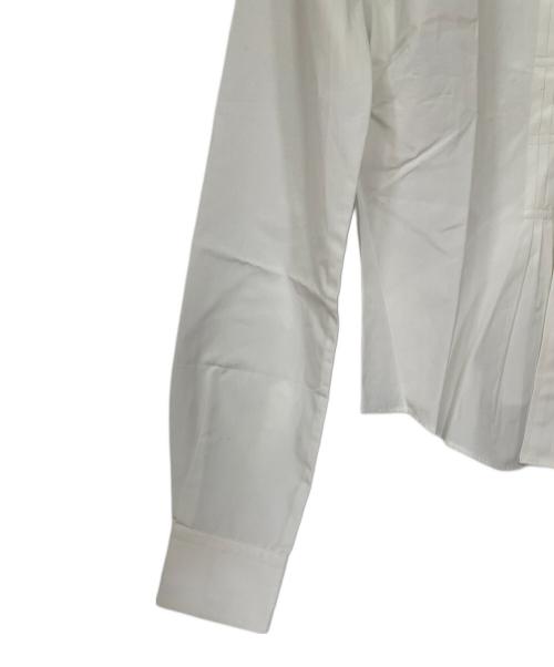 ASPESI（アスペジ）ASPESI (アスペジ) ノーカラーシャツ ホワイト サイズ:SIZE 38の古着・服飾アイテム