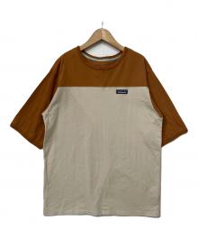Patagonia（パタゴニア）の古着「Tシャツ」｜ブラウン×ベージュ