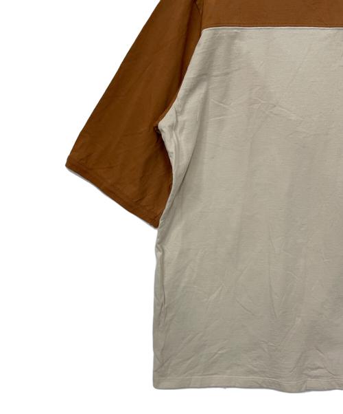 Patagonia（パタゴニア）Patagonia (パタゴニア) Tシャツ ブラウン×ベージュ サイズ:Mの古着・服飾アイテム