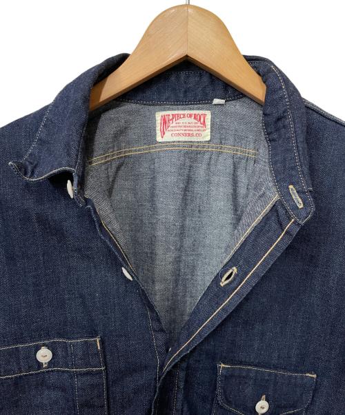 ONEPIECE OF ROCK（ワンピースオブロック）ONEPIECE OF ROCK (ワンピースオブロック) デニムシャツ インディゴ サイズ:Mの古着・服飾アイテム
