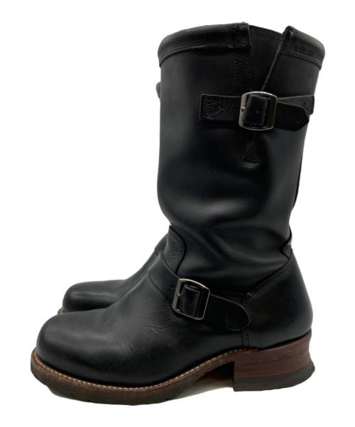 WOLVERINE（ウルヴァリン）WOLVERINE (ウルヴァリン) エンジニアブーツ ブラック サイズ:US7Dの古着・服飾アイテム