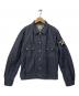 TCB jeans（ティーシービー ジーンズ）の古着「ランチマンデニムシャツ」｜ネイビー