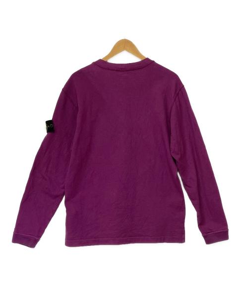STONE ISLAND（ストーンアイランド）STONE ISLAND (ストーンアイランド) スウェット パープル サイズ:Lの古着・服飾アイテム
