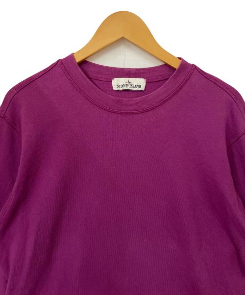 STONE ISLAND（ストーンアイランド）STONE ISLAND (ストーンアイランド) スウェット パープル サイズ:Lの古着・服飾アイテム