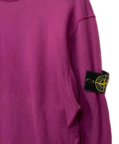 STONE ISLAND（ストーンアイランド）STONE ISLAND (ストーンアイランド) スウェット パープル サイズ:Lの古着・服飾アイテム