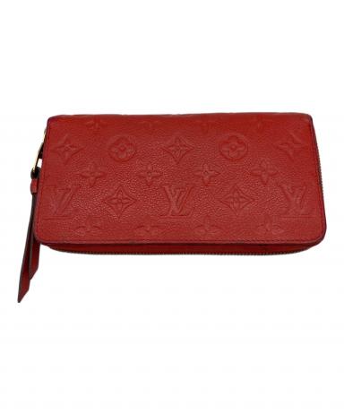 中古・古着通販】LOUIS VUITTON (ルイ ヴィトン) 長財布 レッド