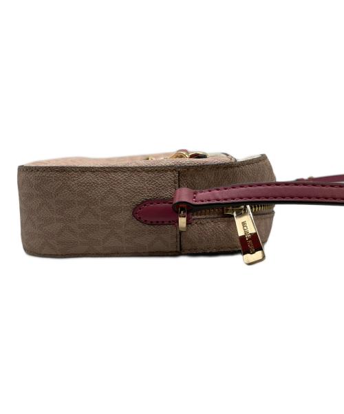 MICHAEL KORS（マイケル・コース）MICHAEL KORS (マイケルコース) ショルダーバッグ ピンクの古着・服飾アイテム