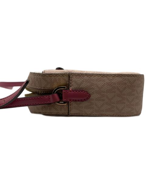 MICHAEL KORS（マイケル・コース）MICHAEL KORS (マイケルコース) ショルダーバッグ ピンクの古着・服飾アイテム