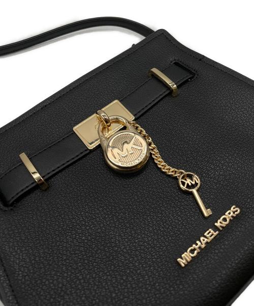 MICHAEL KORS（マイケル・コース）MICHAEL KORS (マイケルコース) ショルダーバッグ ブラックの古着・服飾アイテム