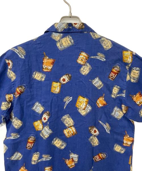 PAPAS ISLAND（パパス アイランド）PAPAS ISLAND (パパス アイランド) 半袖シャツ ブルー サイズ:Mの古着・服飾アイテム