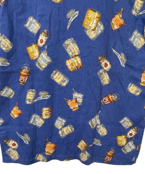 PAPAS ISLAND（パパス アイランド）PAPAS ISLAND (パパス アイランド) 半袖シャツ ブルー サイズ:Mの古着・服飾アイテム