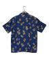 PAPAS ISLAND (パパス アイランド) 半袖シャツ ブルー サイズ:M：7000円