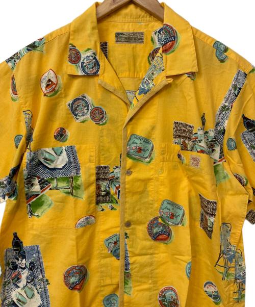 PAPAS ISLAND（パパス アイランド）PAPAS ISLAND (パパス アイランド) 半袖シャツ イエロー サイズ:Mの古着・服飾アイテム