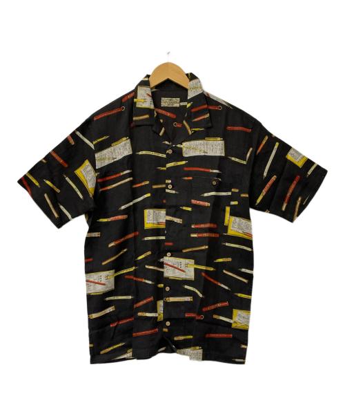 PAPAS ISLAND（パパス アイランド）PAPAS ISLAND (パパス アイランド) 半袖シャツ ブラック サイズ:Mの古着・服飾アイテム