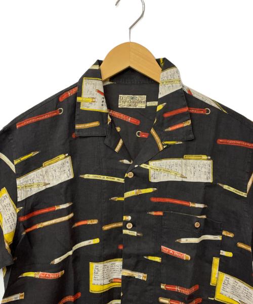 PAPAS ISLAND（パパス アイランド）PAPAS ISLAND (パパス アイランド) 半袖シャツ ブラック サイズ:Mの古着・服飾アイテム