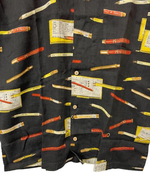 PAPAS ISLAND（パパス アイランド）PAPAS ISLAND (パパス アイランド) 半袖シャツ ブラック サイズ:Mの古着・服飾アイテム